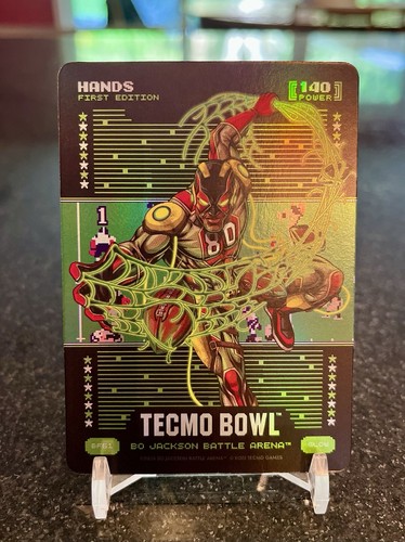 2026 Bo Jackson Battle Arena Tecmo Bowl Glow Hands Jerry Rice Battle Foil #BF61