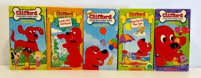 Clifford The Big Red Dog VHS Tapes Lot (15) Based on PBS TV Series & Books - Image 4 of 4