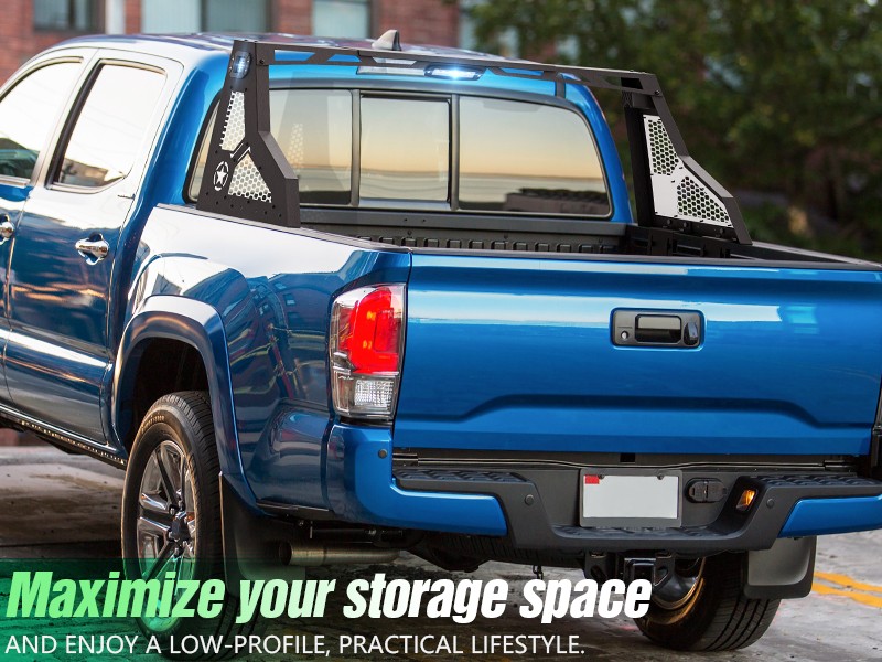 For Titan/Frontier/Tundra/Colorado/Canyon/Tacoma Truck Adjustable Sport Roll Bar