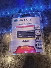 SEALED Sony 256MB Memory Stick Pro MagicGate MSX-256S Vintage New PSP