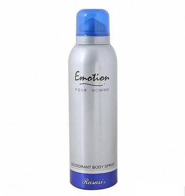 RASASI EMOTION POUR HOMME DEODORANT BODY SPRAY MEN WITH FREE SHIPPING 200 ML