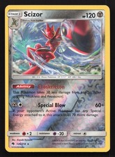 SCIZOR 126/214 RARE LOST THUNDER REVERSE HOLO NM ILLUS. ANESAKI DYNAMIC D49 on eBay