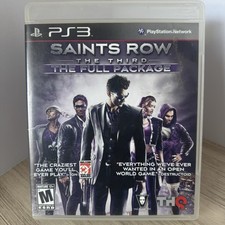 Saints Row: The Third — The Full Package (PS3, 2012) [CIB] | Complete