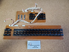 Yamaha DX7II-D Top Left & Right Buttons+Sliders Circuit Boards  Good Condition