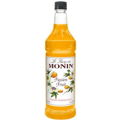Monin Passion Fruit Syrup, 1 Liter, 4 Per Case