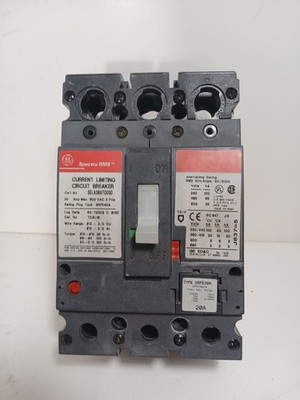  GE SELA36AT0030 3PST 30A 600V CIRCUIT BREAKER  ONLY 1 AVAILABLE  