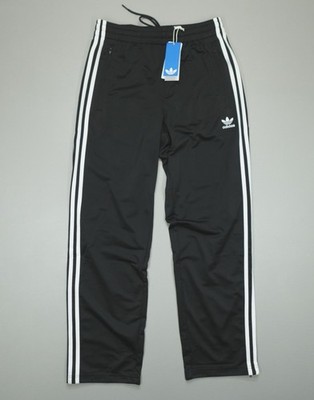 Adidas Originals Men's Firebird Track Pants Black White Stripes IJ7055