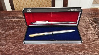 2 Vintage Parker Schreibgeräte im Parker-Etui mit Originalverpackung
