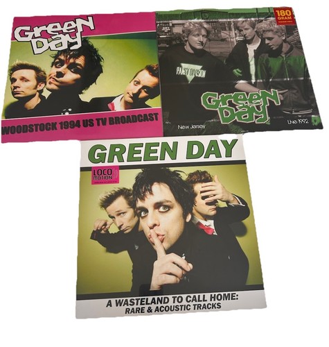 Green Day - Live Vinyl Records Lot 3 Lps New
