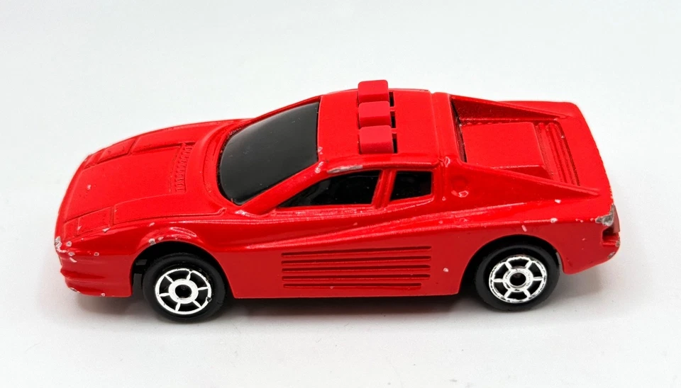 ULTRA RARE MAJORETTE Red Ferrari Sonic Flashers European Vintage - Image 3 of 4