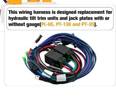 Marine Wiring Cable 7014G Harness Kit Plate Tilt Trim Unit  For CMC/TH  New