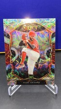 2021 Panini Select Concourse #97 Tejay Antone RC Scope Prizm Cincinnati Reds 