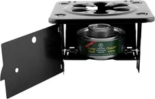 Coghlan's Folding Camping Stove, Steel, Compact, Uses Canned Fuel or Camp Heat