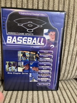 Perfect Game Sports Instructional Baseball Video Nine Chapter Series DVD 