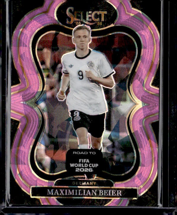 2025-26 Panini Select Road to FIFA World Cup #106 Maximilian Beier Pink Ice