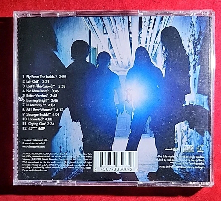 SHINEDOWN - LEAVE A WHISPER ( CD, 2003 ) Foto 3 de 3