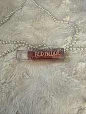Huda Beauty Faux Filler Lip Gloss - Bombshell - 0.13oz Full Size NWOB