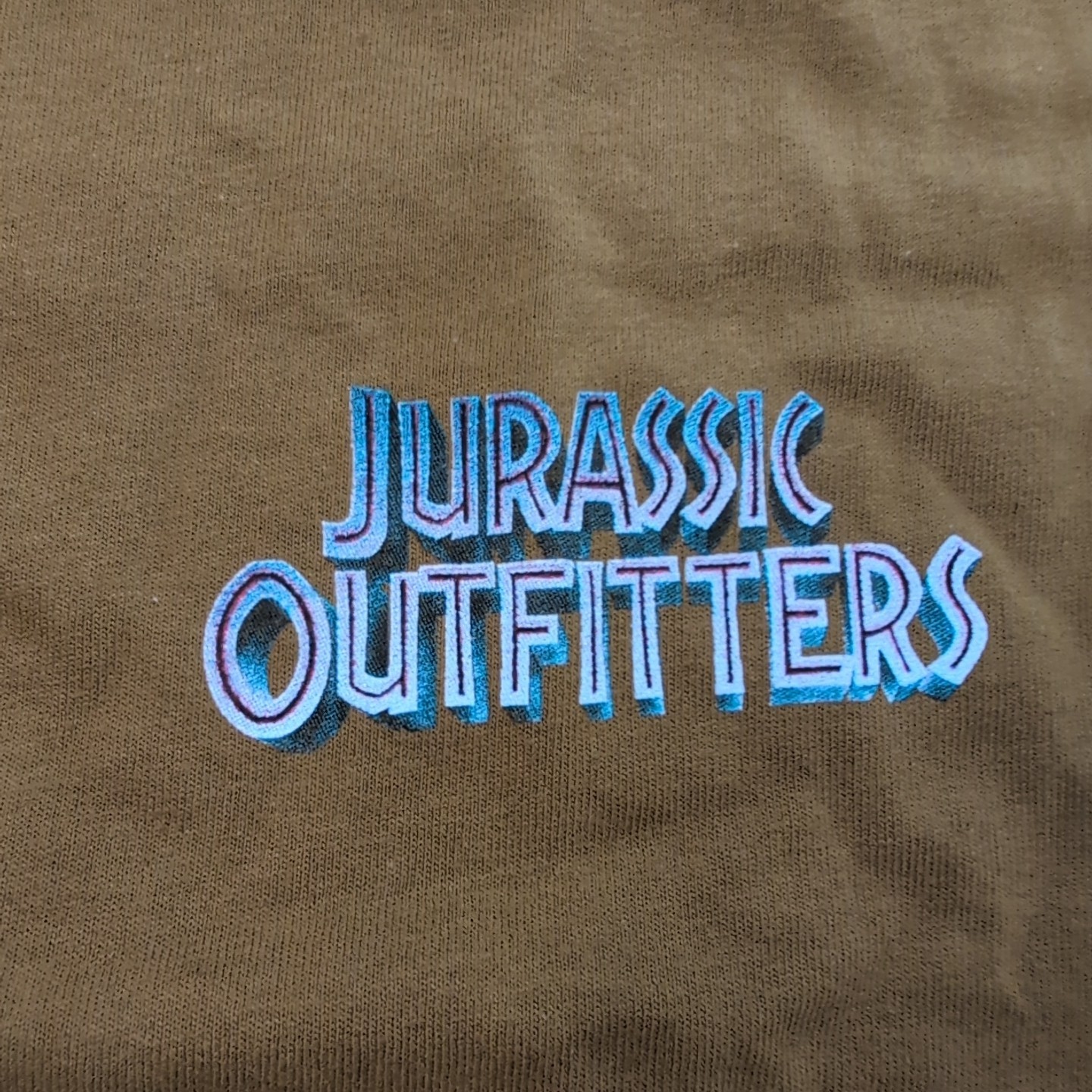 Vintage 1996 Jurassic Park Universal Studios Hollywood T-Rex Hiker XLarge NWT image 3
