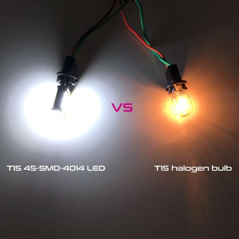 Lighting Lights Bulb Lamps LED Bright White 4 pcs Reverse High quality - Image 4 of 4