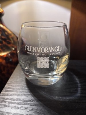 Glenmorangie Distillery Clear Advertising Rocks Glass Tumbler 2013