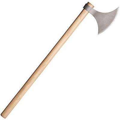 Cold Steel Viking Battle Axe 7'' 1055HC Steel Head Edge Hickory Handle - 90WVBB