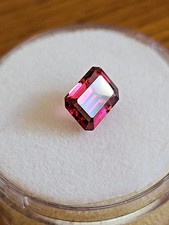 Rare 5.7 Ct Emerald Cut Ruby Precious Gemstone For Rings and Pendant 11x8x5 mm