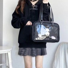 Japanese Cute Girls PU Leather Crossbody Bags Shoulder Student Ita Bag Handbag
