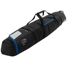 Kulkea Kantaja Ski Bag 190 cm   Padded Travel Bag Black/Blue
