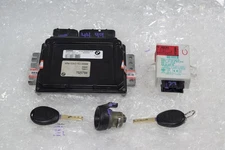 03 MINI Cooper 1.6L Engine computer ignition key ECM ECU DME EWS 1214-7520019 MN