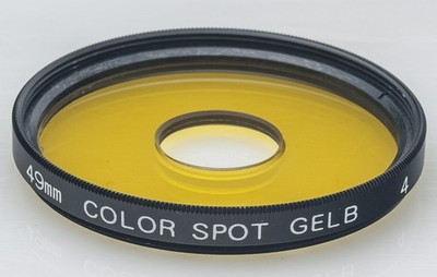 Hoya 49 mm 49mm Gelb Filter Effektfilter Color Spot  4