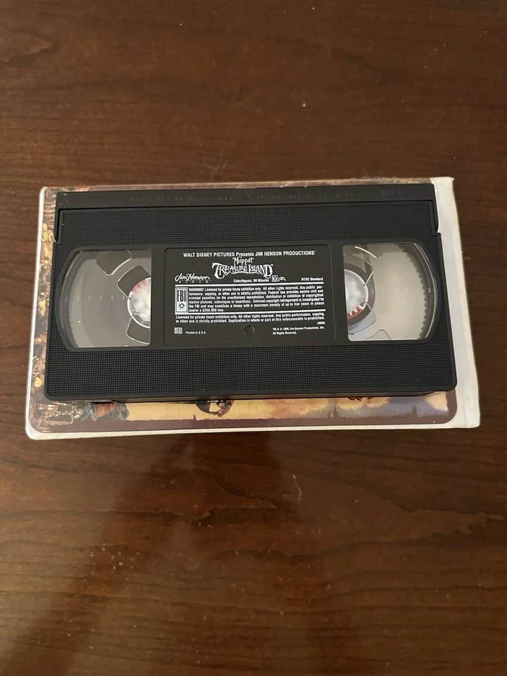 Muppet Treasure Island VHS Tape - Image 4 of 4