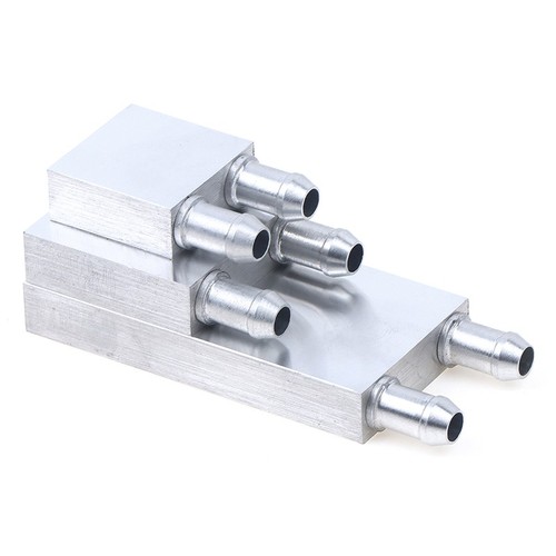 Primary Aluminum Water Cooling Block Heat Sink System For PC Laptop CPU - Afbeelding 8 van 15