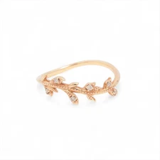 aget diamond Ring K10(YG) 1.1g 0.04