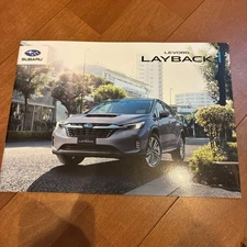 SUBARU LEVORG LAYBACK Catalog Rare Paper Brochure Used