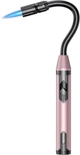 Torch Lighter Refillable Butane Lighter Long Flexible Neck Multipurpose Lighter