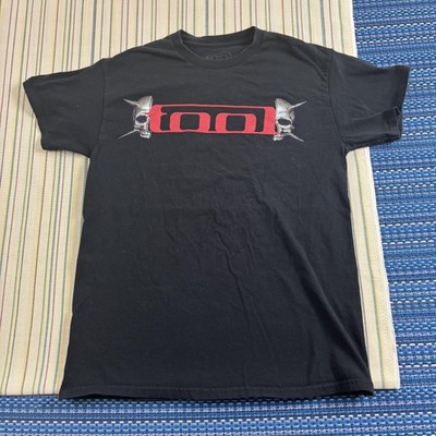 10s 2019 TOOL vtg tシャツ トゥール アレクスグレイ バンT Tool Shirt Mens Medium Black Alex Grey Skull Logo Double Sided