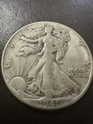 1941 Walking Liberty Half Dollar 50c Silver
