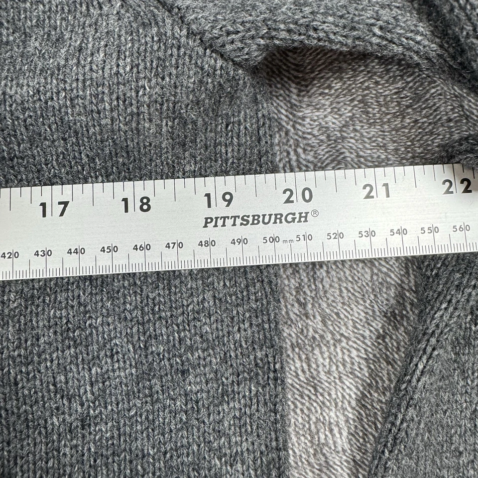 Cárdigan suéter Ted Baker London para hombre talla 4 cuello chal abotonado lana alpaca Foto 4 de 4