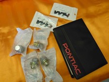 2003-2019 Pontiac Vibe Toyota Matrix 4 Lug Nuts Car Manual Book X2 Vvti Emblems 2003-2019 Pontiac Vibe Toyota Matrix 4 Lug Nuts Car Manual Book X2 Vvti Emblems