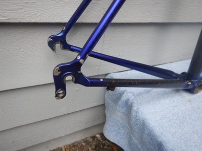 55cm Trek 2100 Carbon ZX Fiber Vintage Road Bike Frameset w/ Fork