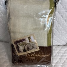 Tommy Bahama Home Island Botanical Euro Pillow Sham 100 Cotton MSRP 80.00