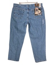 Vintage Levis 545 Blue Jeans Mens 44x30 Loose Wide Tapered Deadstock NWT