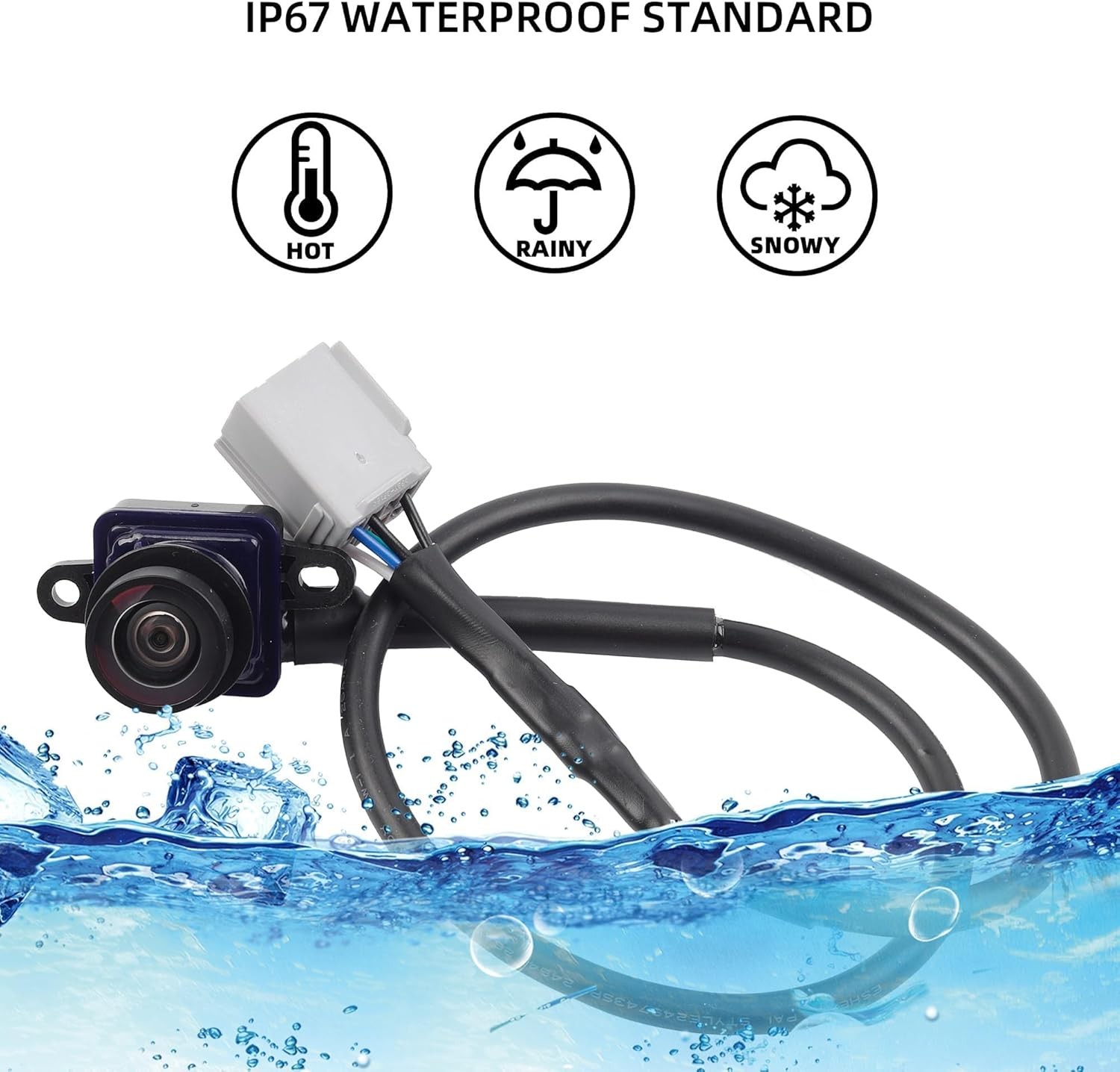 Dasbecan Backup Camera Compatible with 2013-2016 Dodge Dart Back up Rear... 