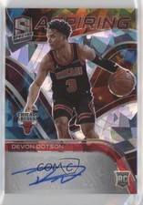 2020 Panini Spectra Aspiring Astral Prizm 15/35 Devon Dotson #ASP-DEV Auto 00jz