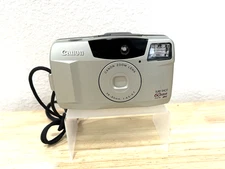 Canon Sure Shot 60 Zoom  35mm Film Camera Point Shoot Flash Tested - WORKS