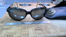 Vintage Bausch and Lomb Ray Ban Glacier mirror ski and sunglasses with case