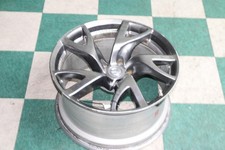 13-17 370z *CURBED* OEM Factory Alloy Silver Rays Forged Rear Wheel Rim 19x10