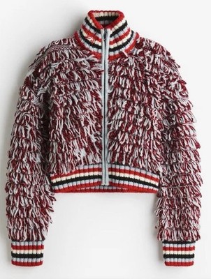 Perfect Moment X H&M Boucle Strickjacke M Neu mit Etikett Apres Ski seltenes Stück!