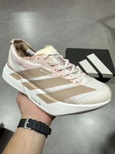 adidas Adizero Adios Pro 4 Chalk White Grey Strata JR6359 Women's Size