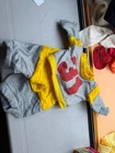 Cabbage Patch Kids Vintage #31 Sweatsuit gray, and yellow clothing